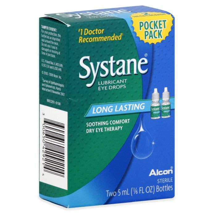 Systane® 2 Count Lubricant Eye Drops Bed Bath And Beyond