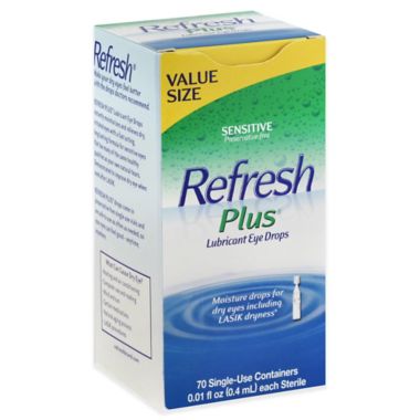 Allergan Refresh&reg; Plus 70-Count Lubricant Eye Drops. View a larger version of this product image.