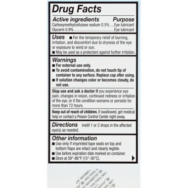 Refresh Optive&reg; .5 oz. Lubricant Eye Drops. View a larger version of this product image.