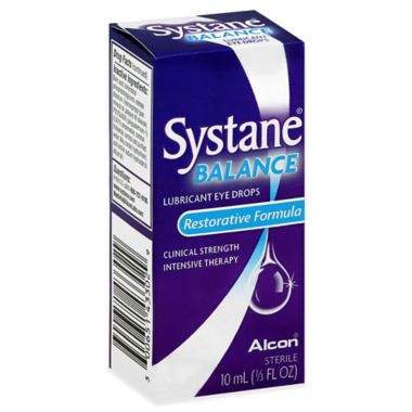 Alcon&reg; Systane&reg; .33 oz. Balance Lubricant Eye Drops Restorative Formula. View a larger version of this product image.