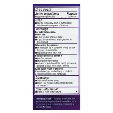 Alcon&reg; Systane&reg; .33 oz. Balance Lubricant Eye Drops Restorative Formula. View a larger version of this product image.