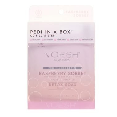 Voesh&reg; O2 Pedi in a Box&reg; in Raspberry Sorbet. View a larger version of this product image.