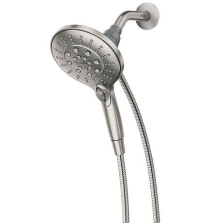 Moen® Magnetix™ 6 Function Handheld Showerhead in Brushed Nickel 