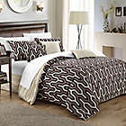 Alternate image 1 for Chic Home Lassie 11-Piece Queen Comforter Set in Beige