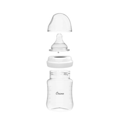 Crane 2-Pack Wide-Neck Stage 3 Fast Flow Baby Bottle Nipples. View a larger version of this product image.