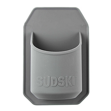 30 Watt&trade; Sudski Shower Beer Holder in Grey. View a larger version of this product image.