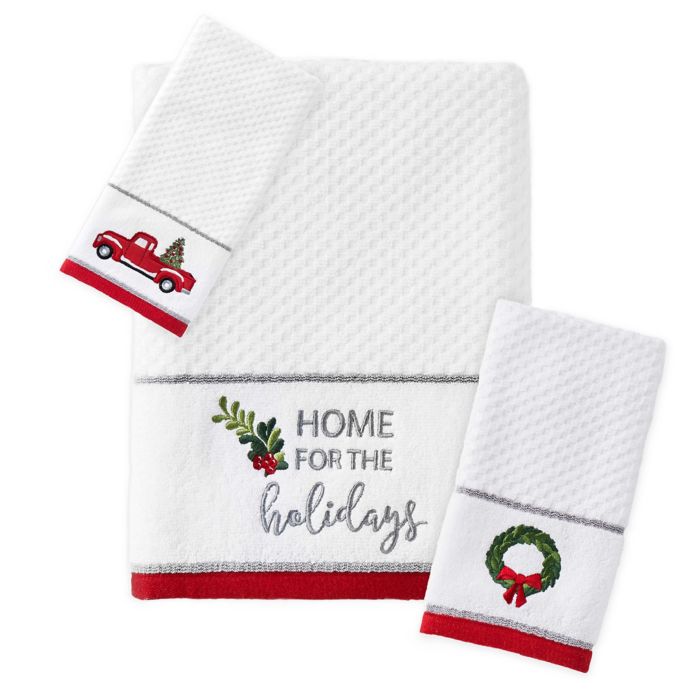 Holiday Trucks Bath Towel Collection Bed Bath and Beyond Canada