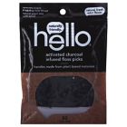 Alternate image 1 for Hello 80-Count Activated Charcoal-Infused Floss Picks in Mint