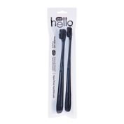 hello&reg; 2-Pack Activated Charcoal Infused Toothbrushes