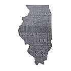 Alternate image 0 for Top Shelf Living Illinois Etched Slate Cheese Board