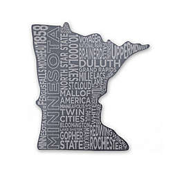 Top Shelf Living Minnesota Etched Slate Cheese Board