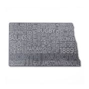 Top Shelf Living North Dakota Etched Slate Cheese Board