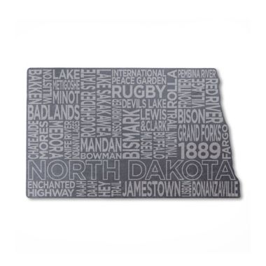 Top Shelf Living North Dakota Etched Slate Cheese Board. View a larger version of this product image.