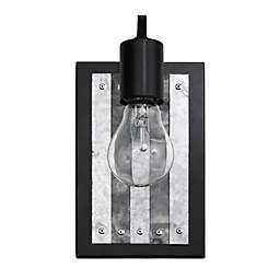 Varaluz™ Abbey Rose 1-Light Wall Sconce in Black