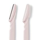 Alternate image 2 for KITSCH 12-Count Eco-Friendly Eyebrow Razor Dermaplaner in Blush
