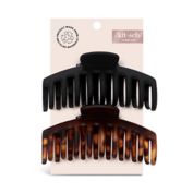 Kitsch Eco-Friendly Oversized Matte Claw Clip 2 Pack