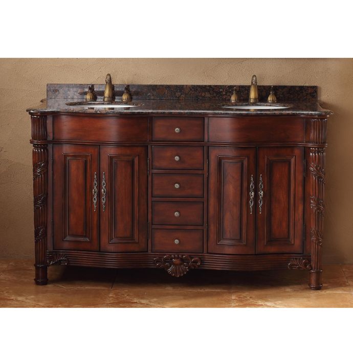 James Martin Furniture Tuscany 60 Inch Vanity In Cherry Bed Bath