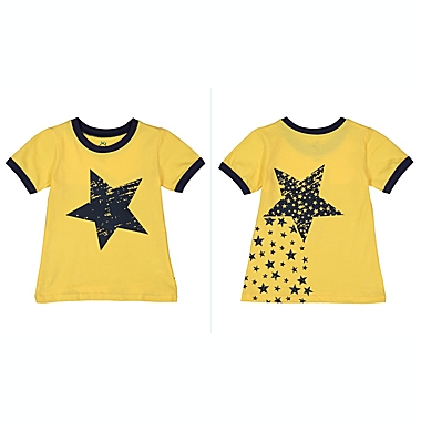 Doodle Pants&reg; Size 3T Yellow Star Shirt. View a larger version of this product image.