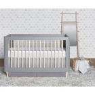 Alternate image 1 for just born&reg; Dream Ombre Nursery Bedding Collection in Grey