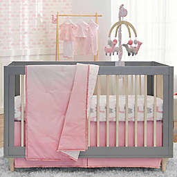 just born® Dream Ombre Nursery Bedding Collection in Pink
