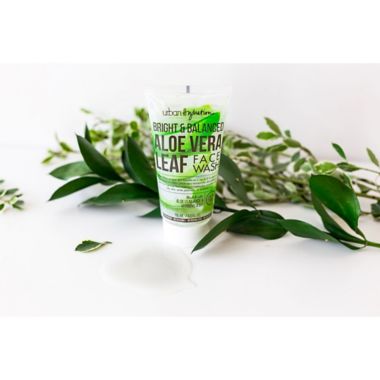 Urban Hydration Bright &amp; Balanced 6 oz. Aloe Vera Leaf Face Wash. View a larger version of this product image.