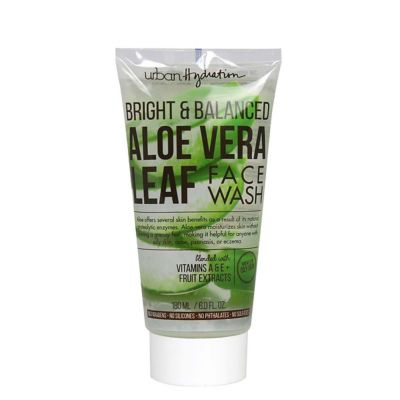 Urban Hydration Bright &amp; Balanced 6 oz. Aloe Vera Leaf Face Wash