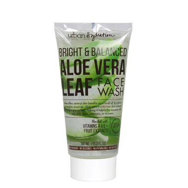 Urban Hydration Bright &amp; Balanced 6 oz. Aloe Vera Leaf Face Wash. View a larger version of this product image.