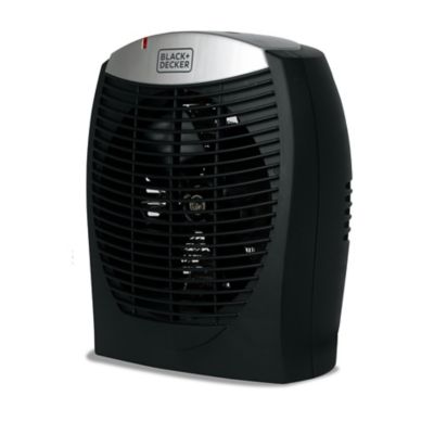 Black &amp; Decker&trade; Electronic Heater with E-Save Function in Black