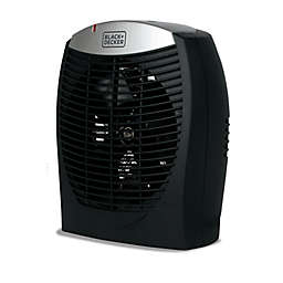 Black & Decker™ Electronic Heater with E-Save Function in Black