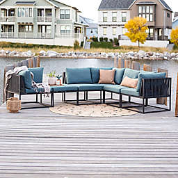 Forest Gate Hector Patio Furniture Collection in Blue