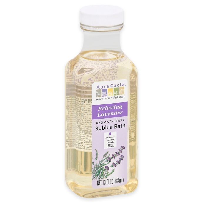 Aura Cacia® 13 Oz Aromatherapy Bubble Bath In Relaxing Lavender Bed