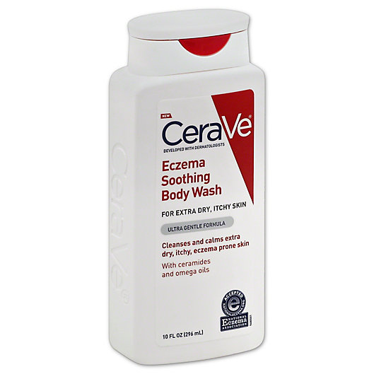 Alternate image 1 for CeraVe® 10 fl. oz. Eczema Soothing Body Wash