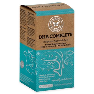 Honest&reg; 60-Count DHA Complete Soft Gels