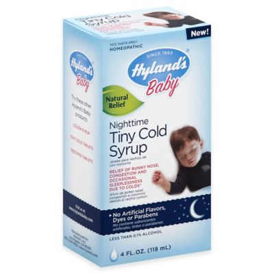 Hyland&#39;s&reg; 4 oz. Baby Nighttime Tiny Cold Syrup