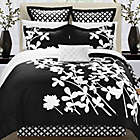 Alternate image 0 for Chic Home Sire 11-Piece Reversible Queen Comforter Set in Black