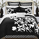 Alternate image 0 for Chic Home Sire 7-Piece Reversible Queen Comforter Set in Black