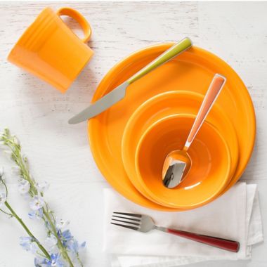Fiesta&reg; Dinnerware Collection in Butterscotch. View a larger version of this product image.