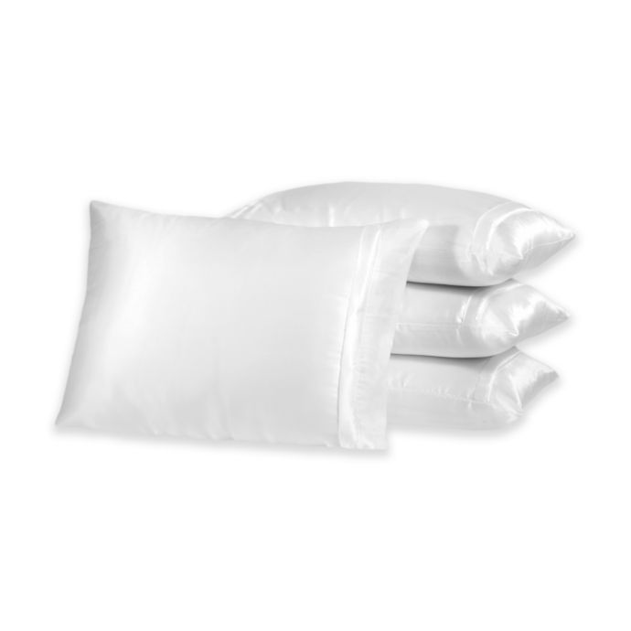 Rest And Renew Satin Pillow Protector Bed Bath Beyond