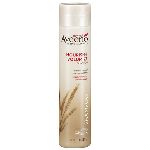 Alternate image 1 for Aveeno® 10.5 oz. Nourish+ Volumize Shampoo