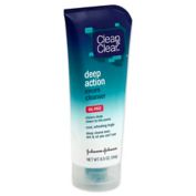 Johnson & Johnson&reg; Clean and Clear&reg; 6.5 fl. oz. Deep Action Oil-Free Cream Cleanser
