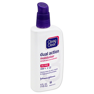 Clean and Clear&reg; 4 oz. Dual Action Oil-Free Moisturizer Lotion. View a larger version of this product image.