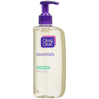 Johnson & Johnson&reg; Clean and Clear&reg; 8 fl. oz. Sensitive Skin Facial Cleanser. View a larger version of this product image.