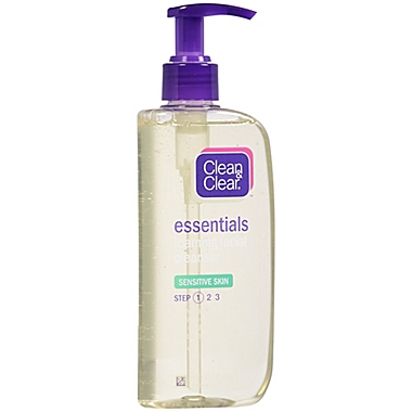 Johnson & Johnson&reg; Clean and Clear&reg; 8 fl. oz. Sensitive Skin Facial Cleanser. View a larger version of this product image.
