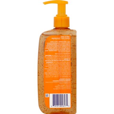 Johnson & Johnson&reg; Clean and Clear&reg; Morning Burst&reg; 8 fl. oz. Facial Cleanser. View a larger version of this product image.
