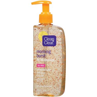 Johnson & Johnson&reg; Clean and Clear&reg; Morning Burst&reg; 8 fl. oz. Facial Cleanser. View a larger version of this product image.