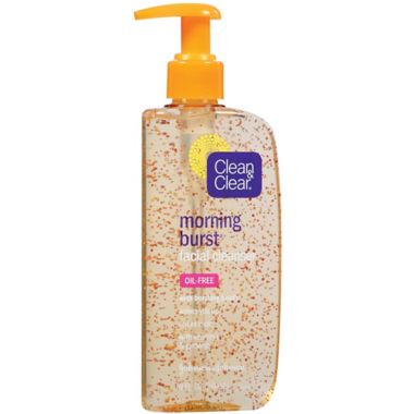 Johnson & Johnson&reg; Clean and Clear&reg; Morning Burst&reg; 8 fl. oz. Facial Cleanser. View a larger version of this product image.