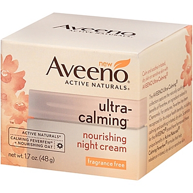 Aveeno&reg; Ultra-Calming&reg; 1.7 oz. Nourishing Night Cream. View a larger version of this product image.
