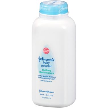 Johnson & Johnson&reg; 4 oz. Pure Cornstarch Baby Powder. View a larger version of this product image.