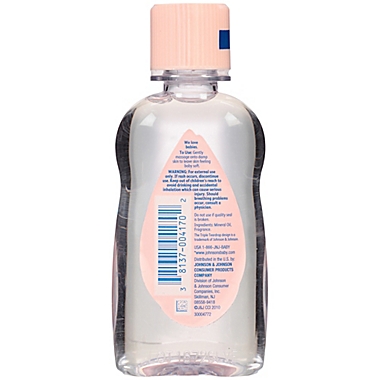 Johnson & Johnson&reg; 3 oz. Baby Oil. View a larger version of this product image.