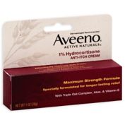 Aveeno&reg; 1 oz. 1% Hydrocortisone Anti-Itch Cream Maximum Strength